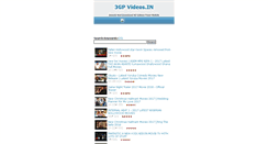 Desktop Screenshot of 3gpvideos.in